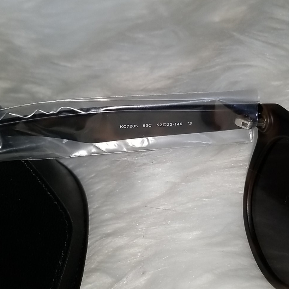 😶Kenneth Cole NY Oval Blonde Havana SmokeMirror glasses, eyewear,shades - Picture 9 of 13